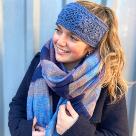 Hoofdband Sjaal met Verhaal effen jeans