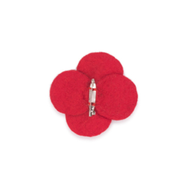 Broche vilt klaproos