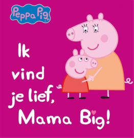 Boekje Ik vind je lief, Mama Big! met vingerpopje varken