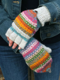 Handschoenen met top Villarrcia multicolor