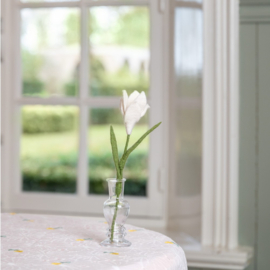 Bloem vilt krokus wit