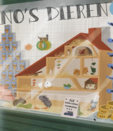 Boekje Niet dit huisdier met vingerpopje olifant