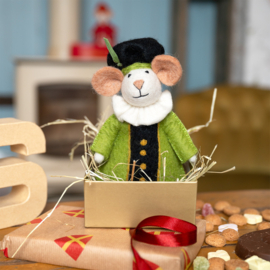 Eiwarmer/decoratie Sinterklaas Pietermuis groen