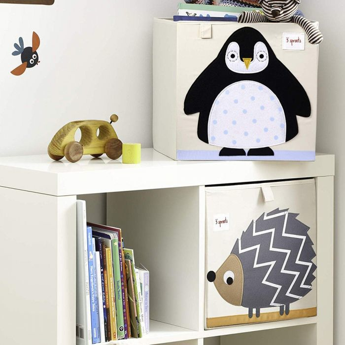 3 Sprouts opbergbox in IKEA Kallax kast) pinguin | Pinguin | Kinderen de Evenaar