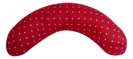 Mini hoes "Rood met witte stippen"
