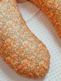Voedingskussenhoes "Vrolijk oranje"