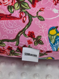 Mini hoes "Roze bloementak"