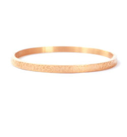 Bangle Panter Print Rosé Goud