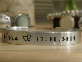 Slagletter armband
