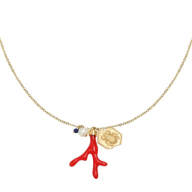 Ketting koraal rood