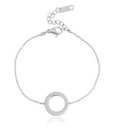 BRACELET CIRCLE - / SILVER