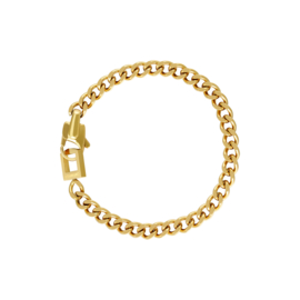 schakelarmband Lina goud