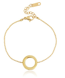 BRACELET CIRCLE - / GOLD