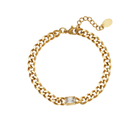 Armband diamond goud