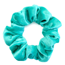 Scrunchie Velvet Oceaanblauw