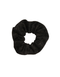 Scrunchie Zwart met Glitters