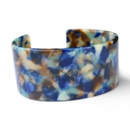 ARMBAND RESIN LOOSE FIT - / MIX BLAUW