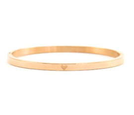 Bangle Hart Rosé Goud