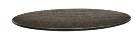 DR995 -Topalit Smartline rond tafelblad hout Afmeting: 70(Ø)cm