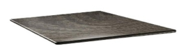 DR997 -Topalit Smartline vierkant tafelblad hout -Afmeting: 70x70cm