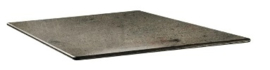 DR992 -Topalit Smartline vierkant tafelblad beton  - Afmeting: 70x70cm