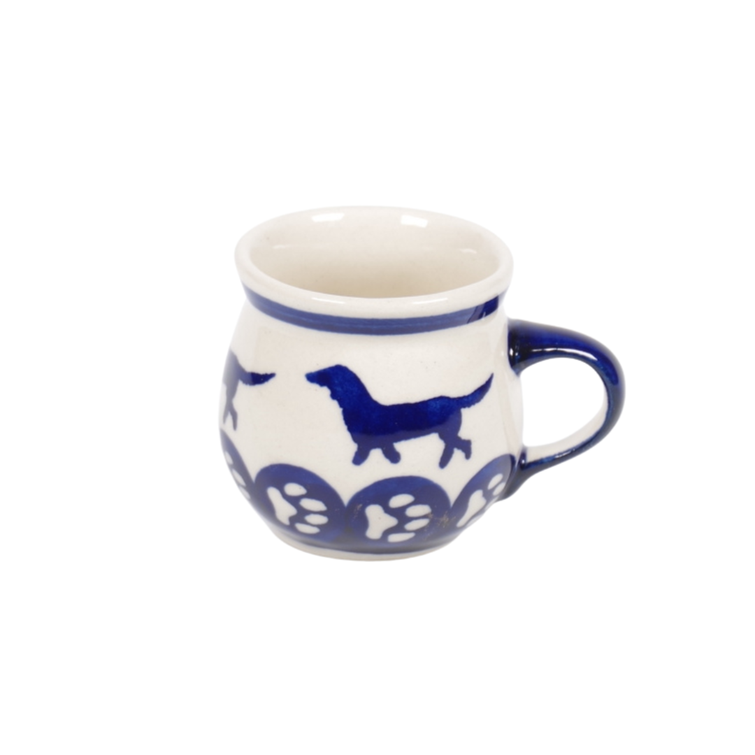 Bolmokje voor espresso - teckel donker