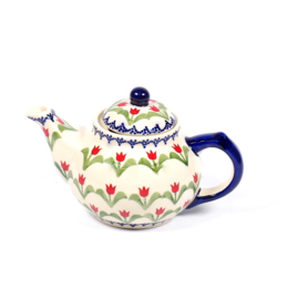 Theepot 300ml - tulp rood