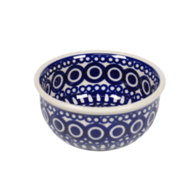 Bakje hoog 200ml - blauw retro