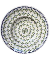 Pasta bord 29 cm - tulp blauw