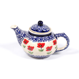 Theepot 300ml - klaproos