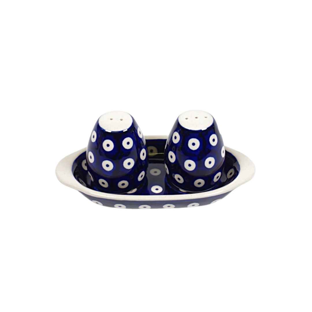 Peper & Zout stel - blauw oogje