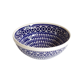 Schaal 19cm - blauw retro
