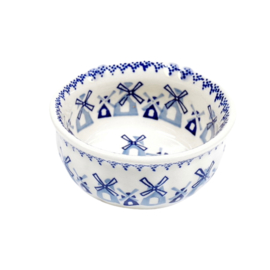 Bakje hoog 200ml - molen blauw
