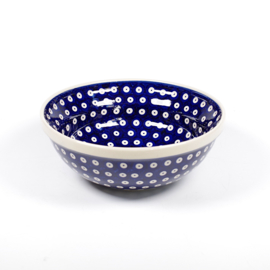 Schaal 24cm - blauw oogje