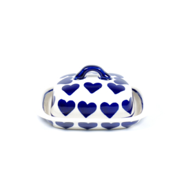 Botervloot small - hartje groot blauw