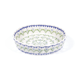 Quiche schaal 19cm - tulp blauw