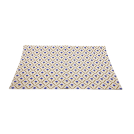 Placemat - tulp blauw