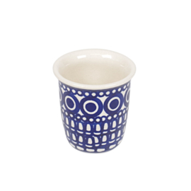 Mokje zonder oor - blauw retro