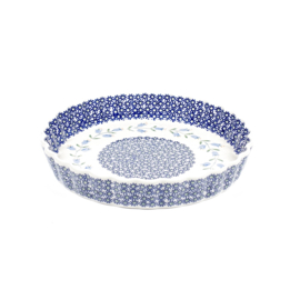 Quiche schaal 26cm - campanula
