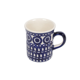 Mokje hoog small 120ml - blauw retro