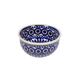 Bakje hoog 200ml - blauw retro