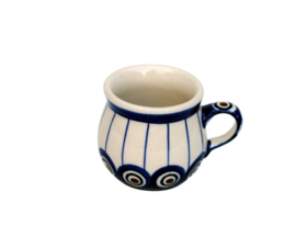 Bolmokje voor espresso - pauw