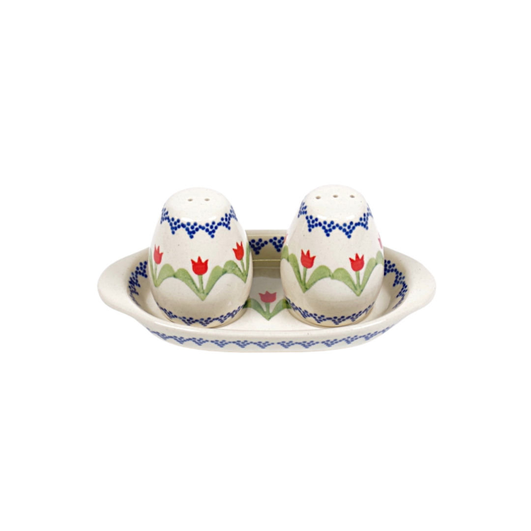 Peper & Zout stel - tulp rood