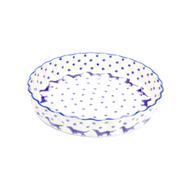 Quiche schaal 26cm - teckel