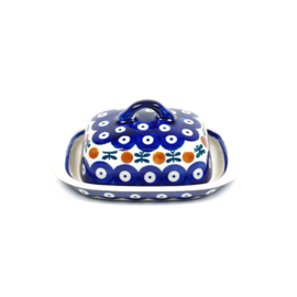 Botervloot small - blauw oogje met strik