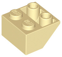 Slope, Inverted 45 2 x 2 with Flat Bottom Pin
