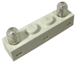 Electric, Light Brick 1 x 4 with 2 Lamps on Top