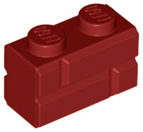 Brick, Modified 1 x 2 with Masonry Profile