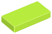 Tile 1 x 2 with Groove