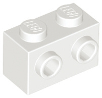 Brick, Modified 1 x 2 with Studs on Side